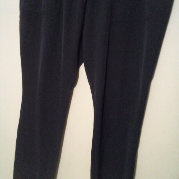 Magellan Pants Women L Water Repellent Lost Pines Active Zip Pockets Black - Picture 5 of 14